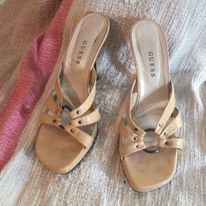 Tan sandal in good condition